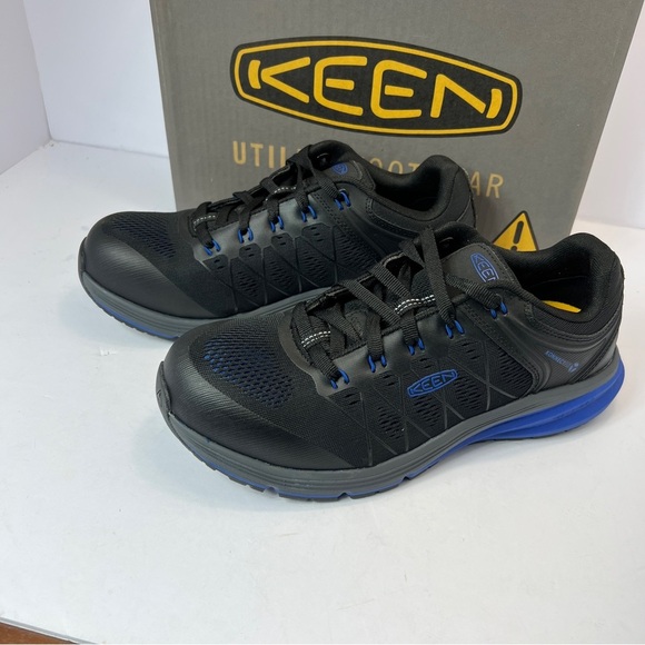 KEEN Utility Vista Energy Sneaker Composite Toe Work Shoes Size 11 W- 9.5 M - Picture 4 of 11